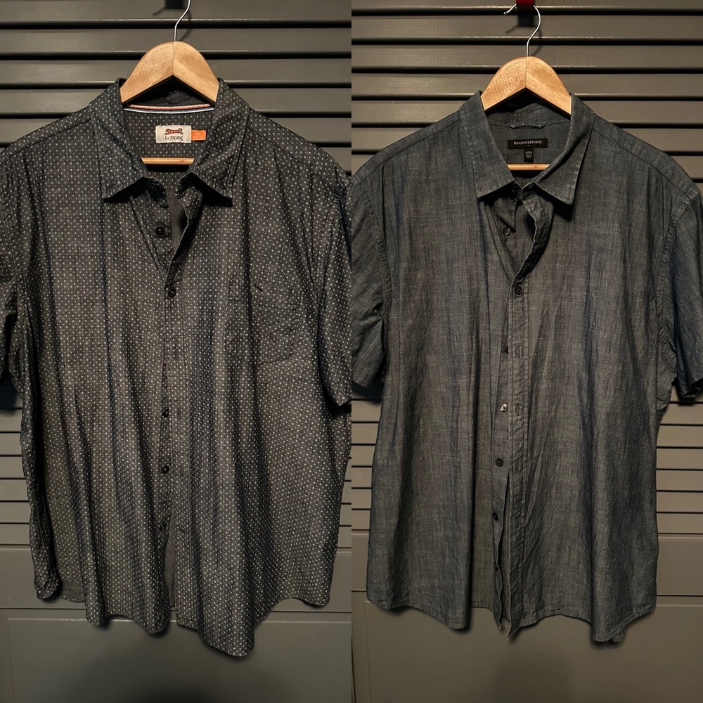 2 Men’s shirts In excellent condition. Barely worn